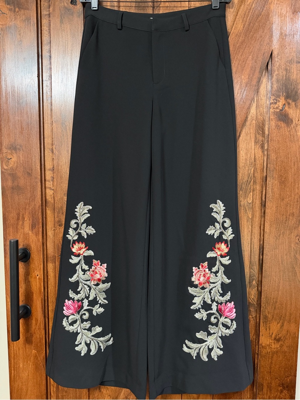 Cinq @ Sept Rococo Embroidered Pants - Picture 11 of 16